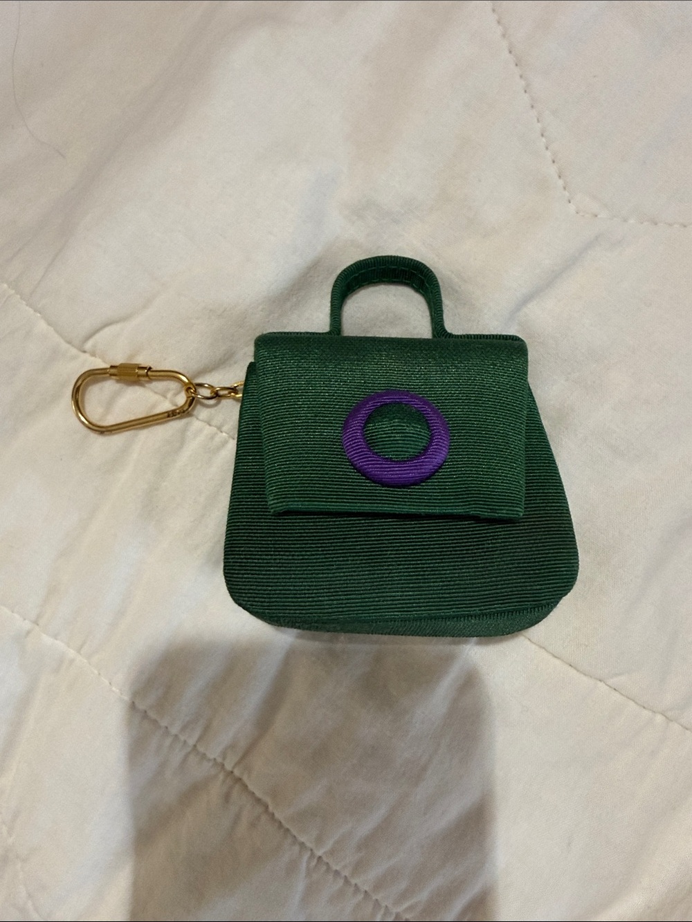 Saks Fifth Avenue Vintage Purse fob mini bag